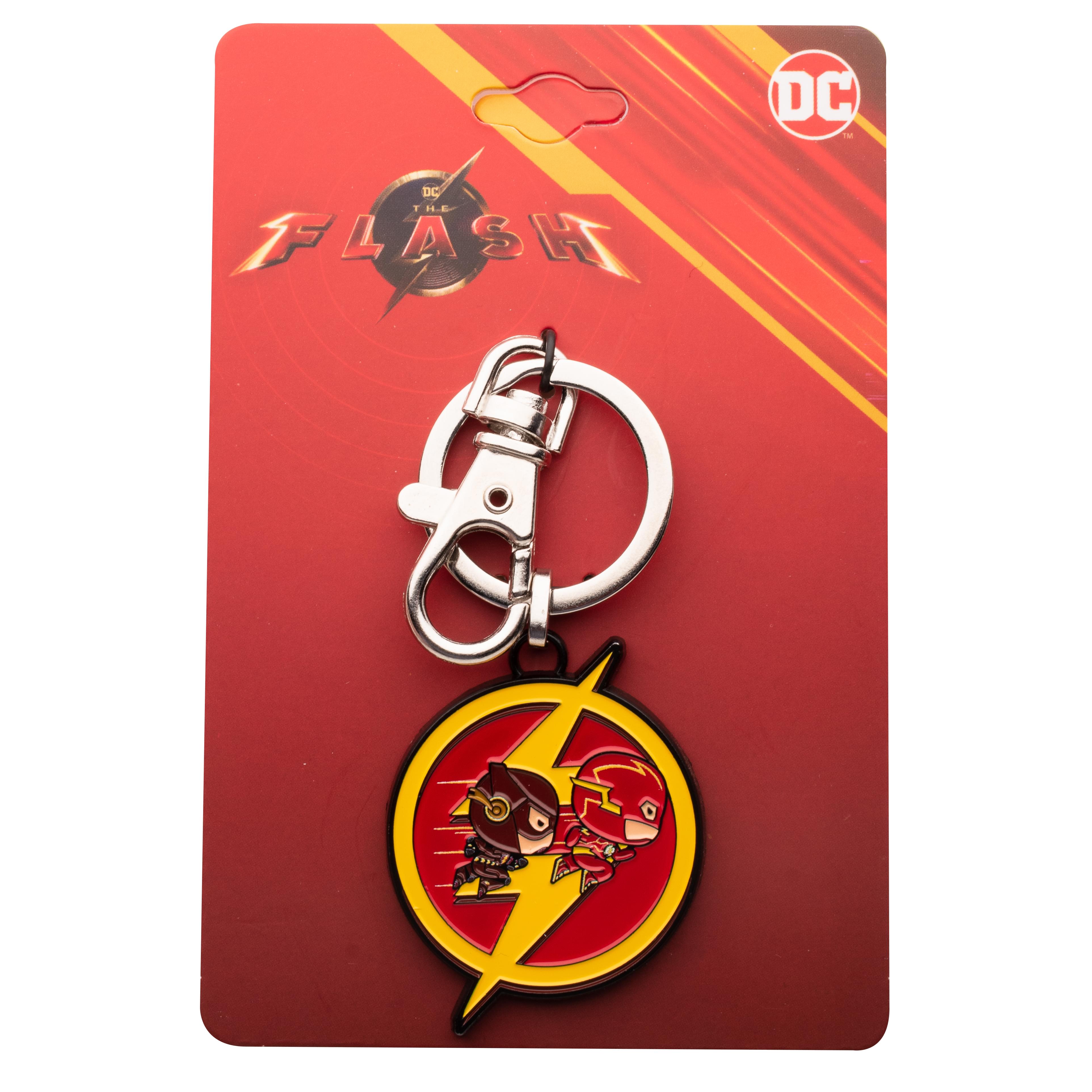 DC Comics The Flash Chibi Character Metal Keychain
