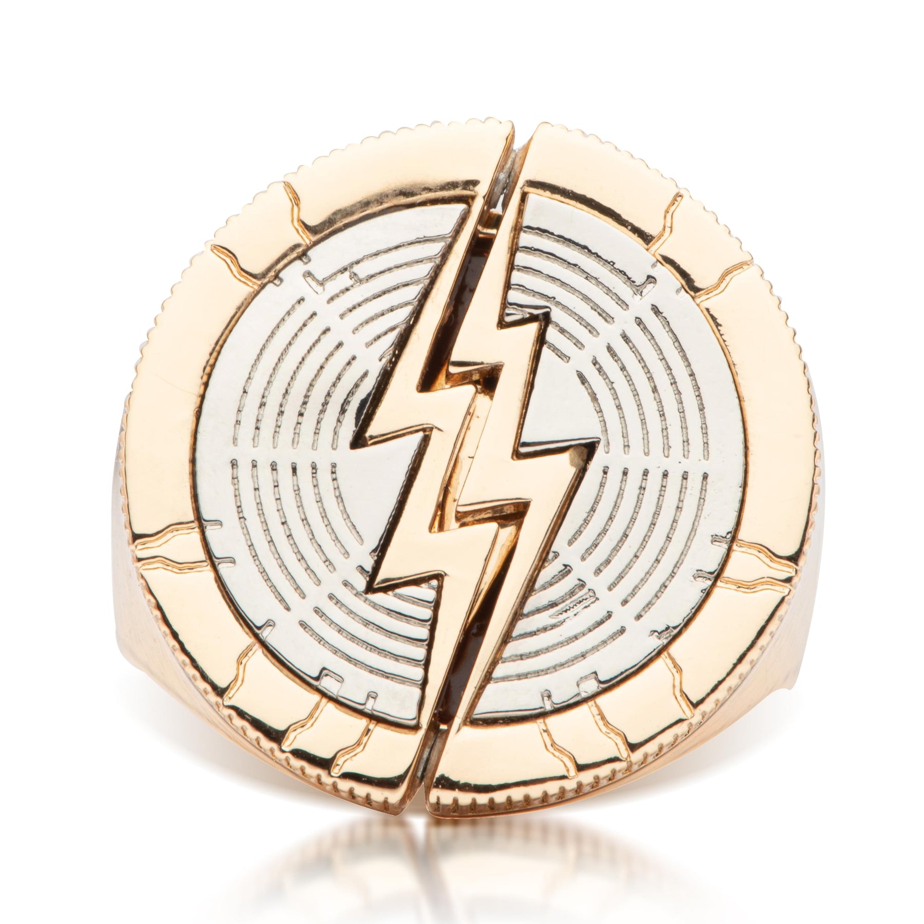 Cosplay Flash Movie Barry Allen Ring Superhero Flash Logo Ring Accessories  Props | eBay