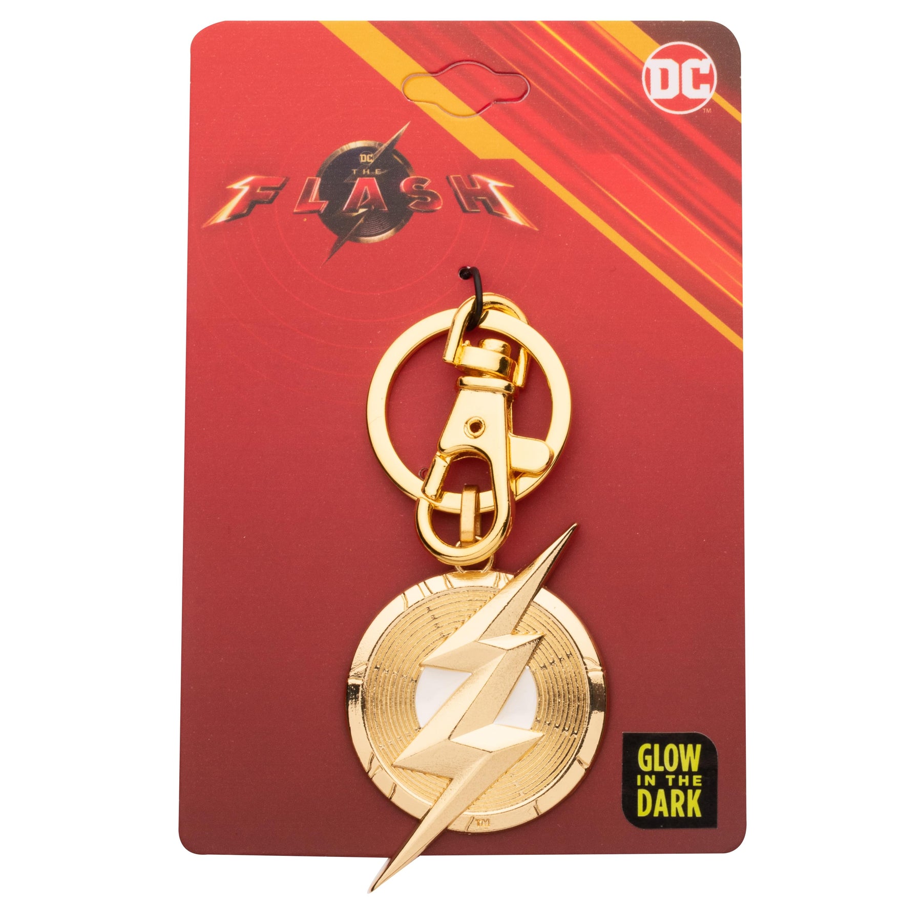DC Comcis The Flash Chest Plate Keychain
