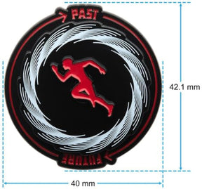 DC Comics The Flash Spinning Enamel Collector Pin