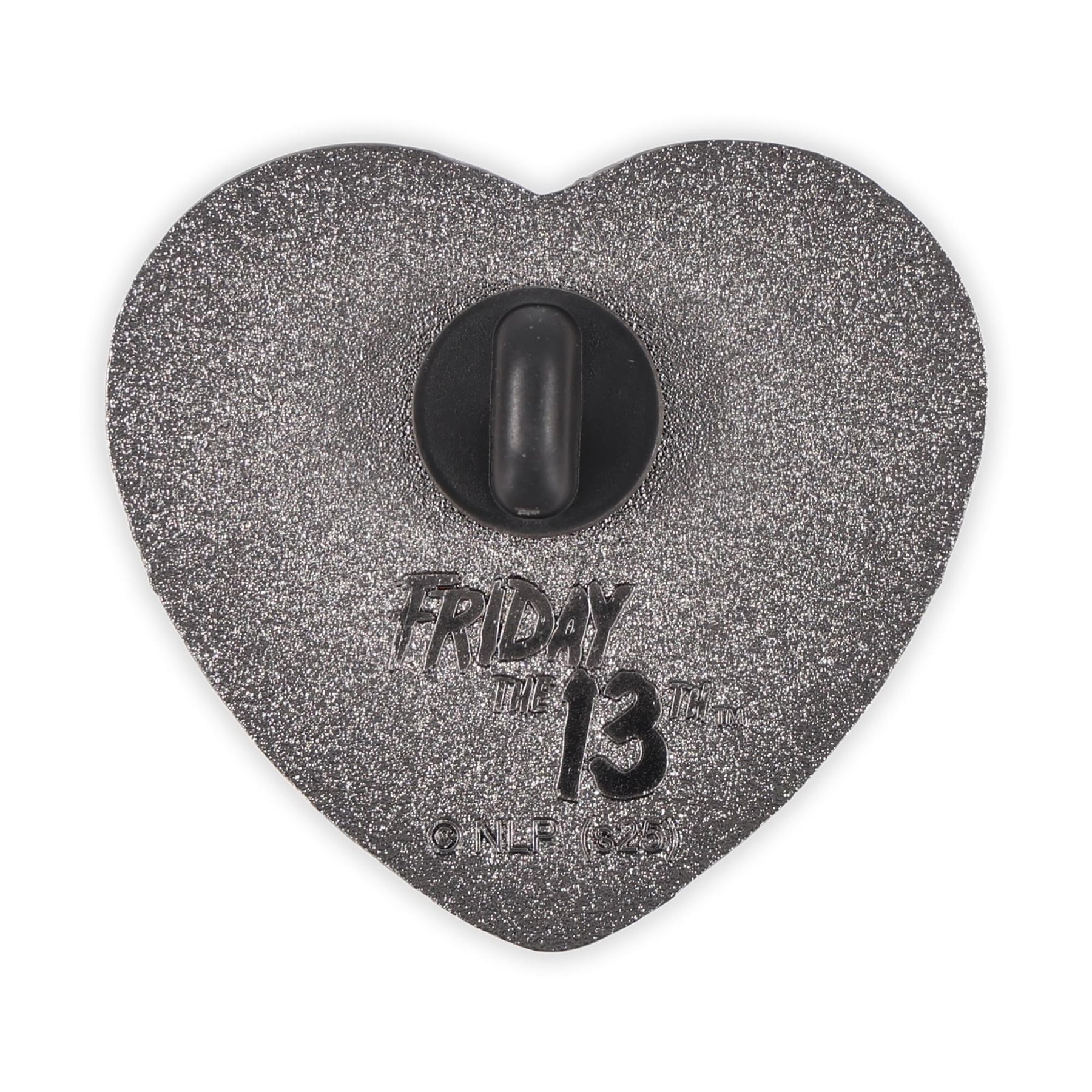 Friday The 13th "Love At First Fright" Heart-Shaped Enamel Pin