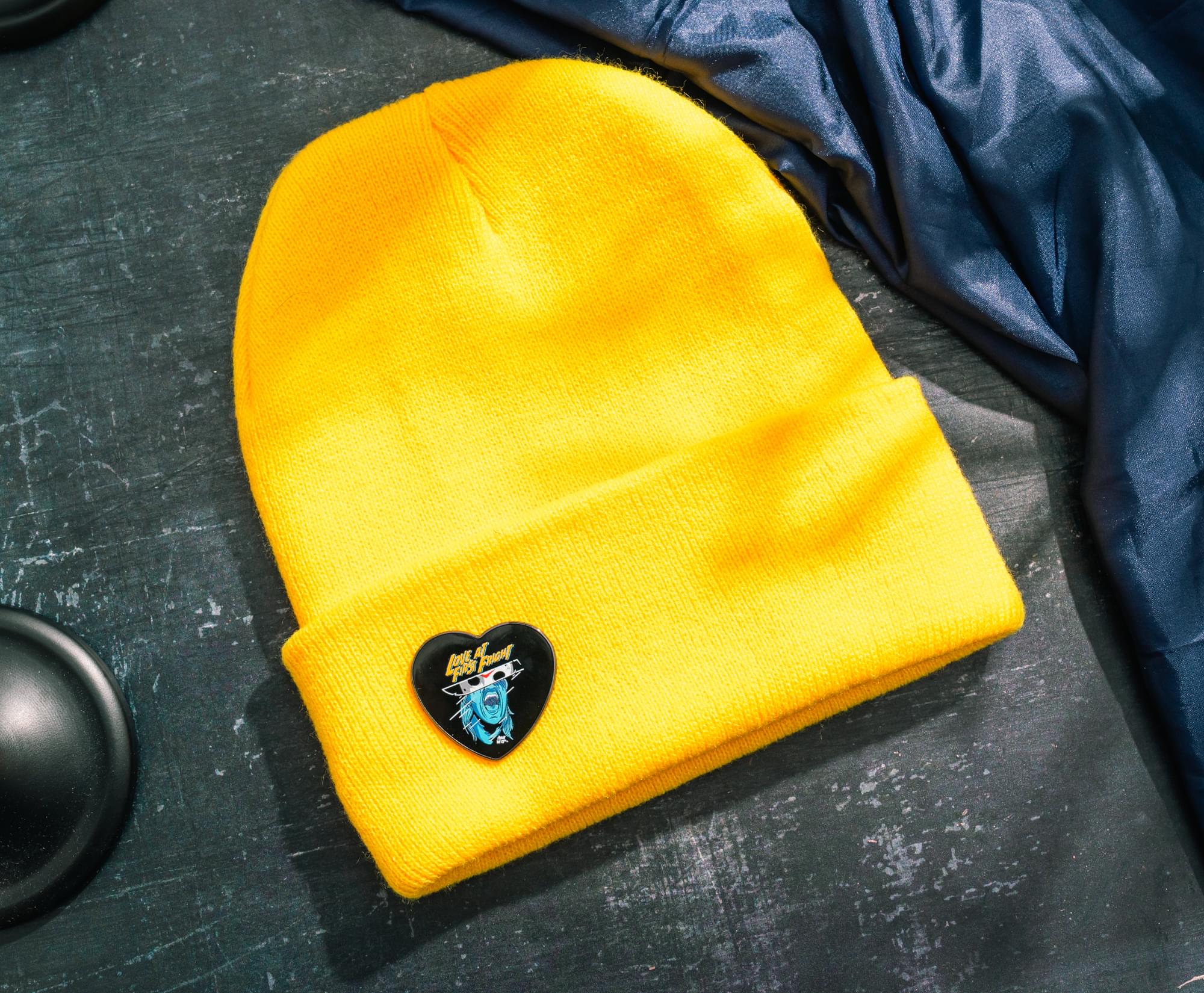 Friday The 13th "Love At First Fright" Heart-Shaped Enamel Pin