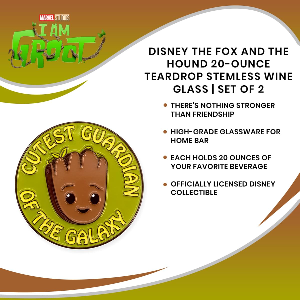 Marvel Studios I Am Groot Limited Edition Enamel Pin | Toynk Exclusive