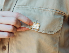 Indiana Jones and The Raiders Of The Lost Ark Covenant Metal Pin