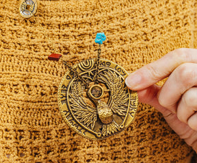Indiana Jones Raiders Of The Lost Ark Staff Of Ra Pendant Necklace Replica