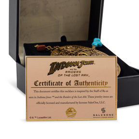 Indiana Jones Raiders Of The Lost Ark Staff Of Ra Pendant Necklace Replica