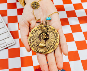 Indiana Jones Raiders Of The Lost Ark Staff Of Ra Pendant Necklace Replica