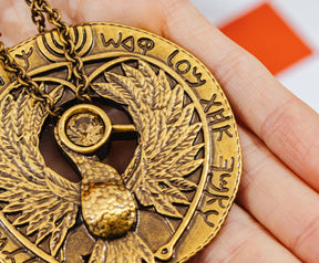 Indiana Jones Raiders Of The Lost Ark Staff Of Ra Pendant Necklace Replica