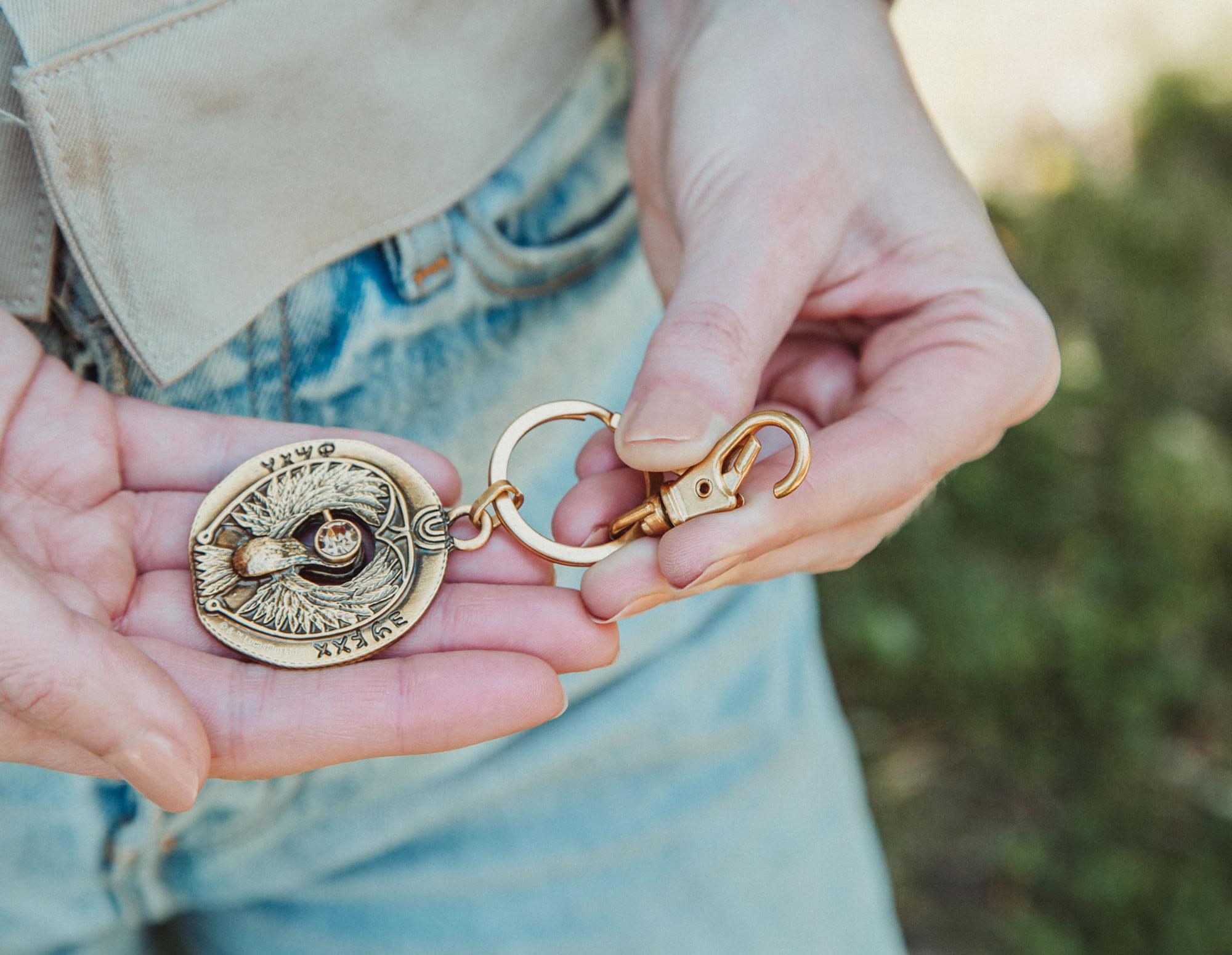 Indiana Jones and The Raiders Of The Lost Ark Talisman Double-Sided Keychain