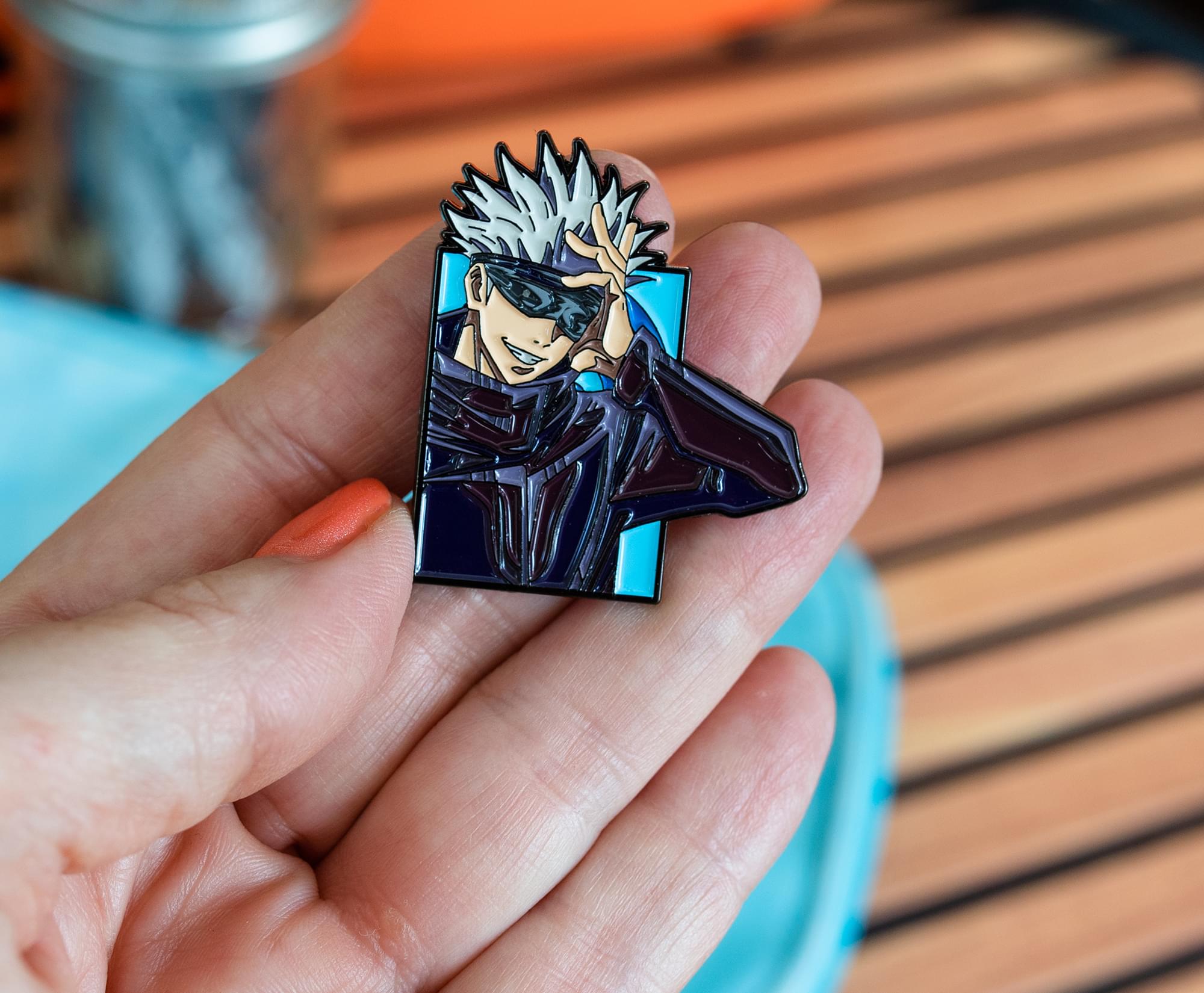 Jujutsu Kaisen Satoru Gojo Limited Edition Enamel Pin | Anime Expo 2022 Exclusive