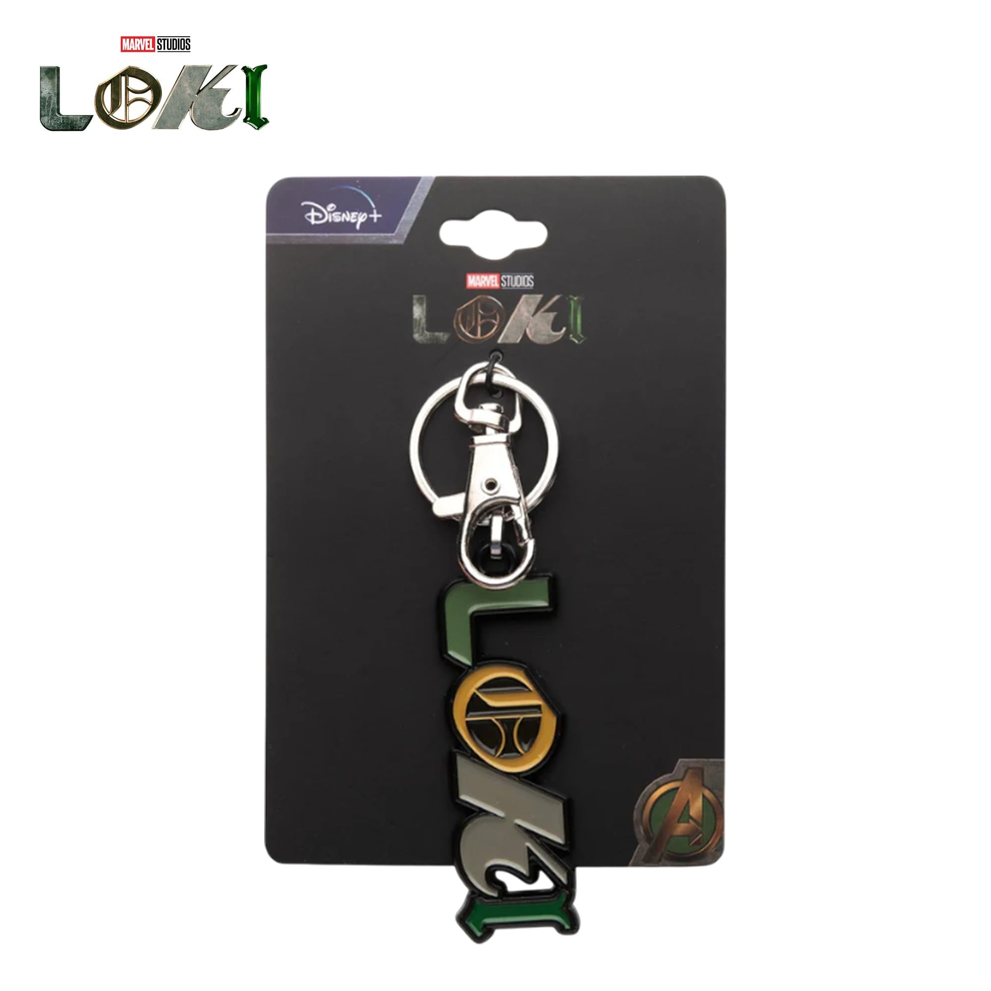 Marvel Loki Series Logo Enamel Keychain