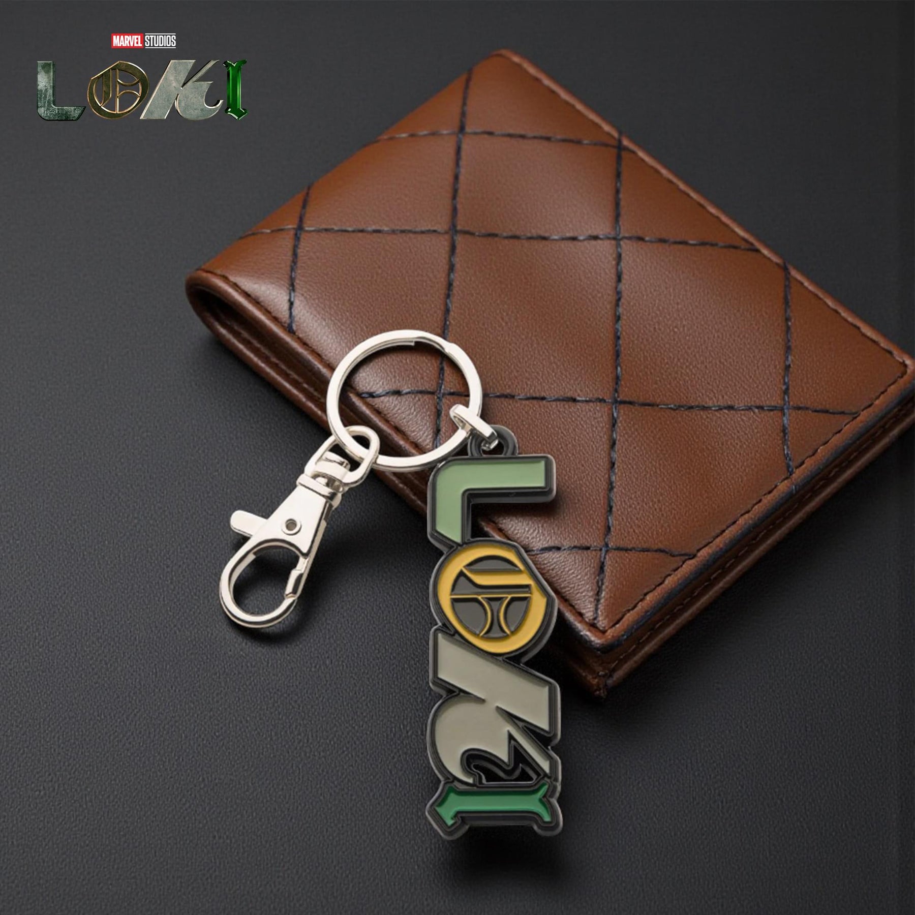 Marvel Loki Series Logo Enamel Keychain