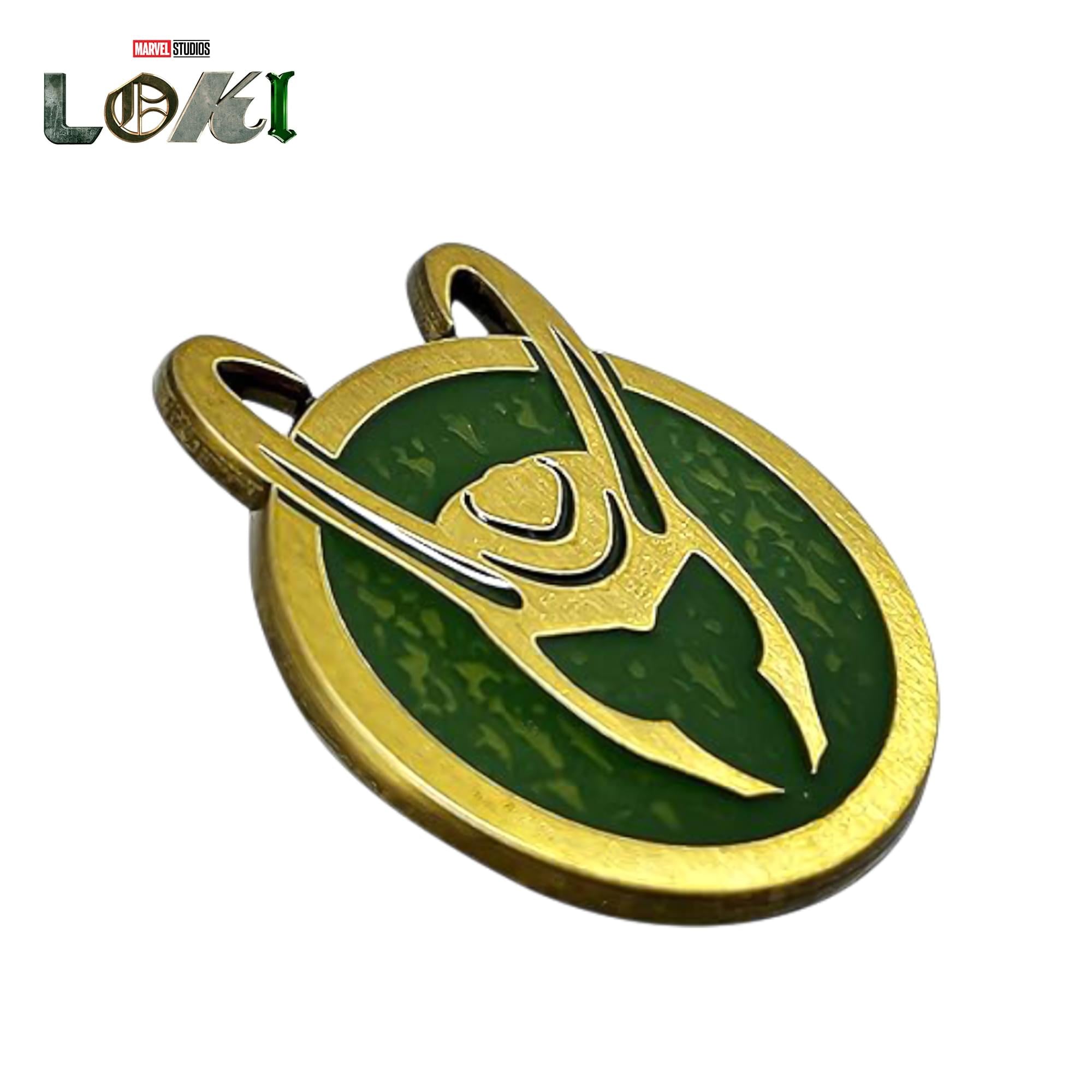 Marvel Loki Helmet Enamel Collector Pin