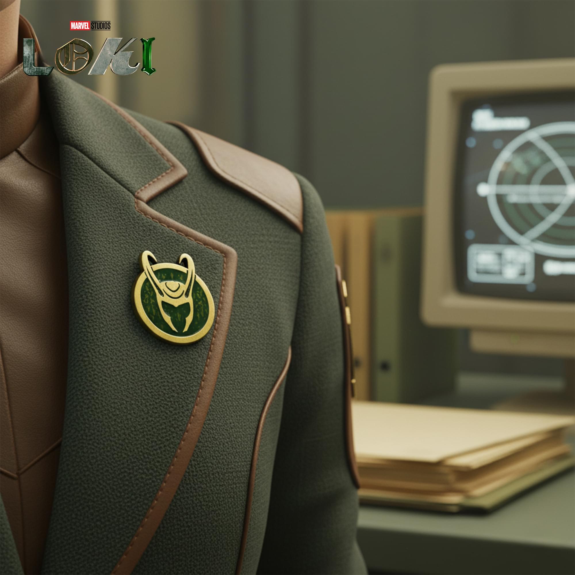 Marvel Loki Helmet Enamel Collector Pin