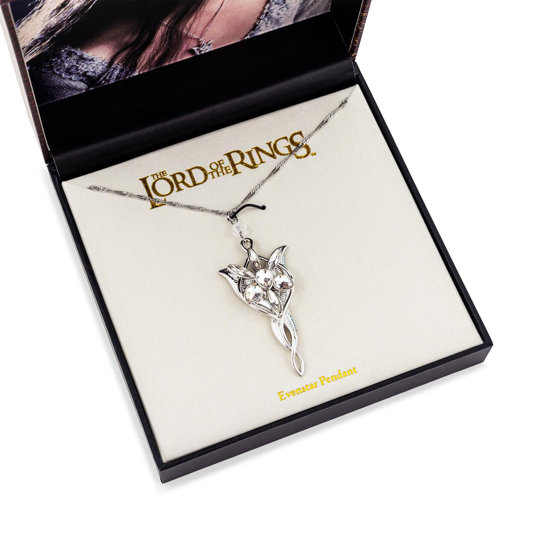 Arwen Evenstar Necklace Silver Elf Lord Of The Rings - UK