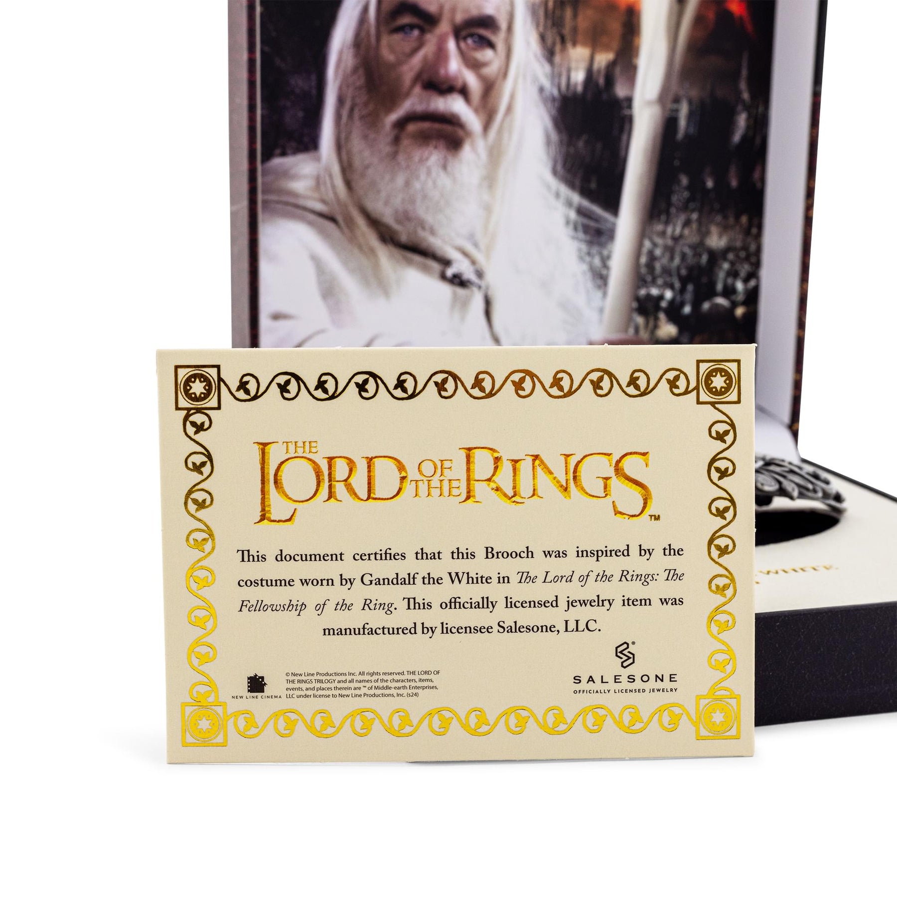 The Lord Of The Rings Gandalf Brooch Pin Replica