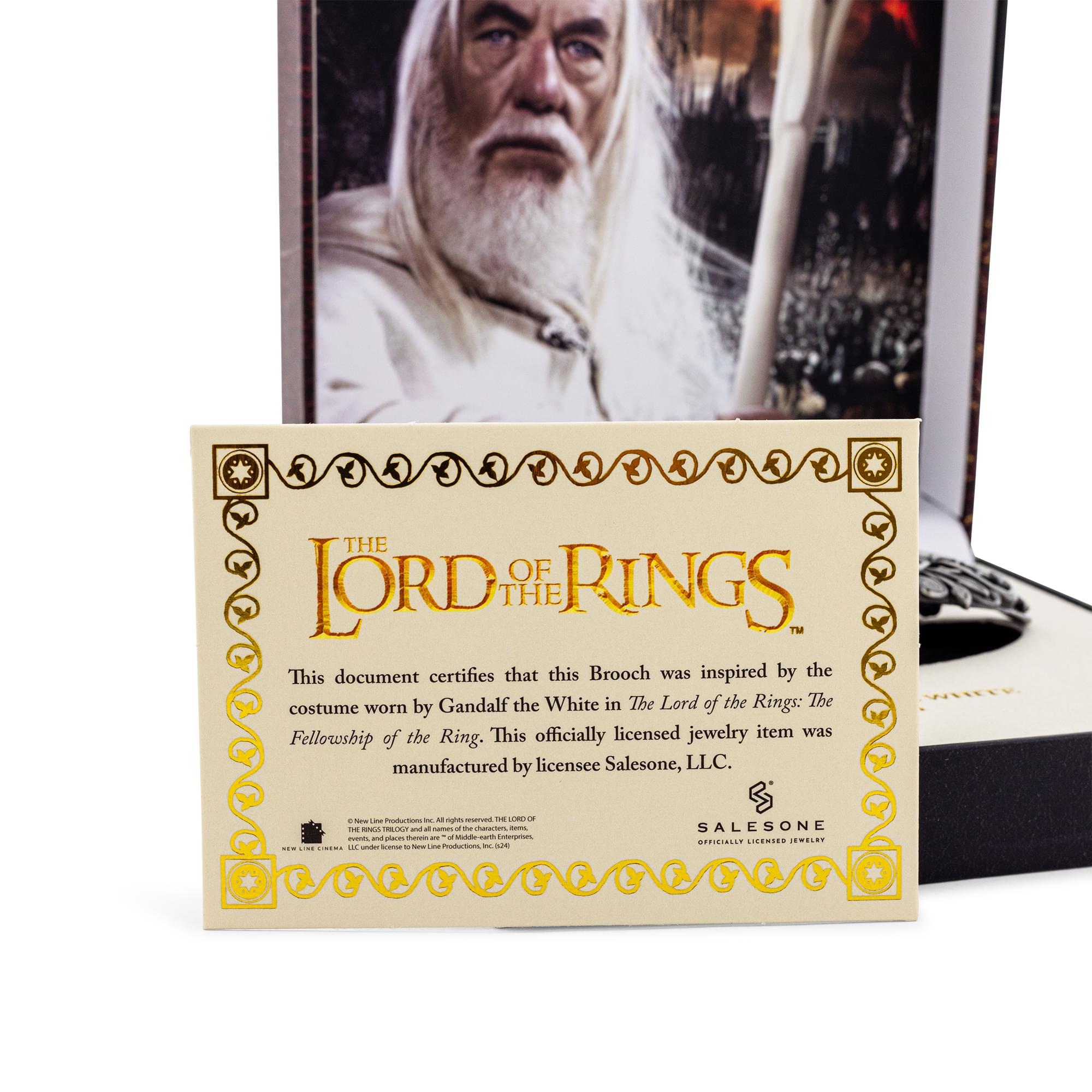 The Lord Of The Rings Gandalf Brooch Pin Replica