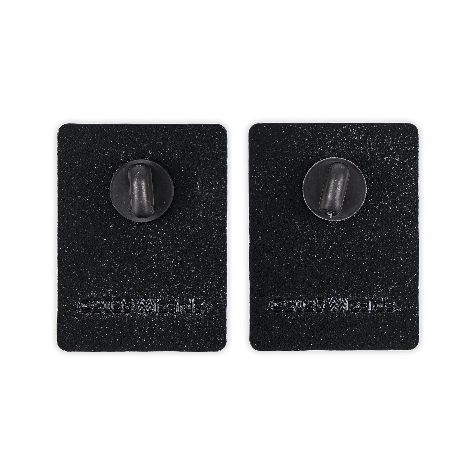 Magic: The Gathering Black Lotus Card 2-Piece Enamel Pin Set