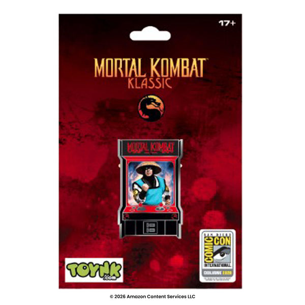 Mortal Kombat Raiden and Scorpion Lenticular Enamel Pin
