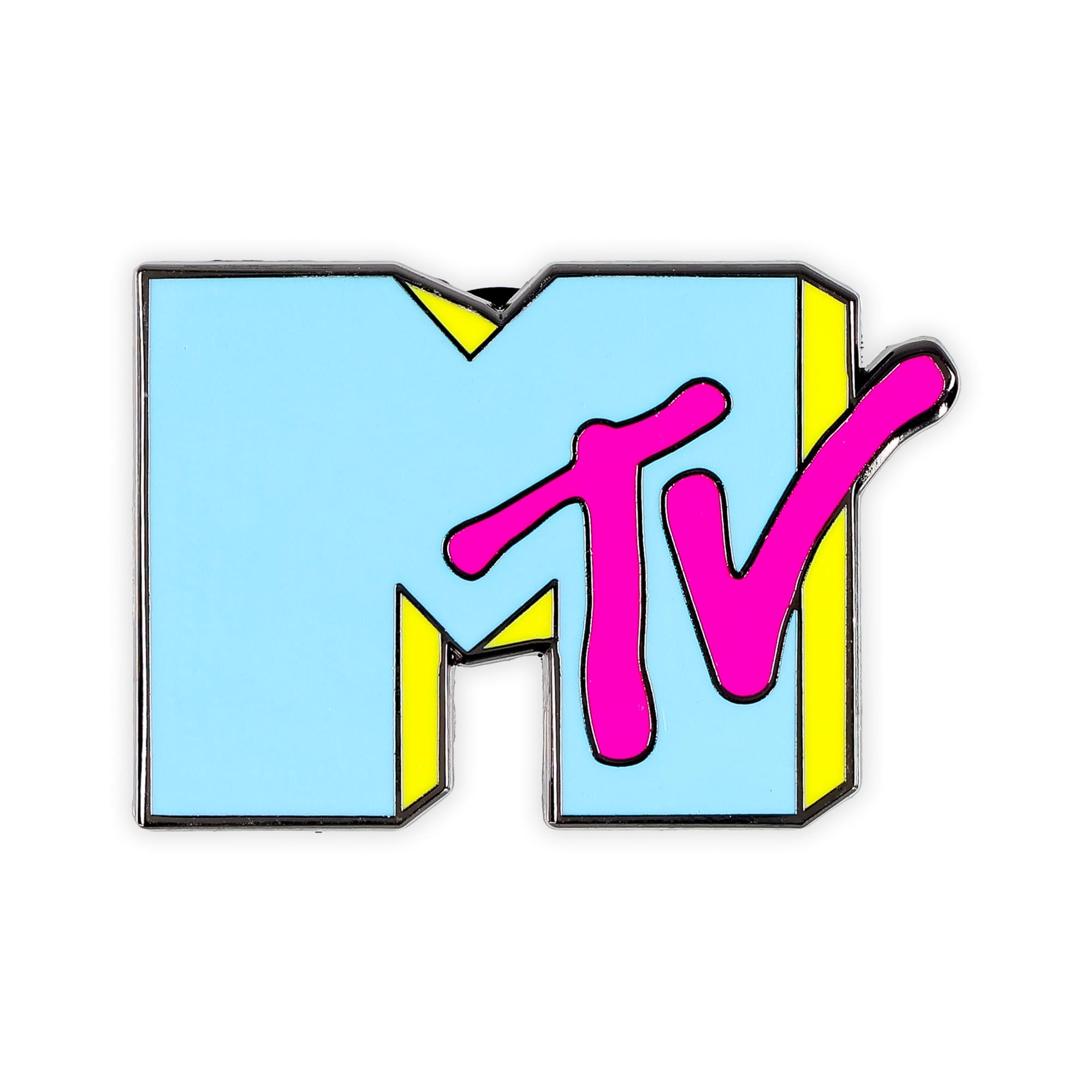 MTV Blue Logo Enamel Pin
