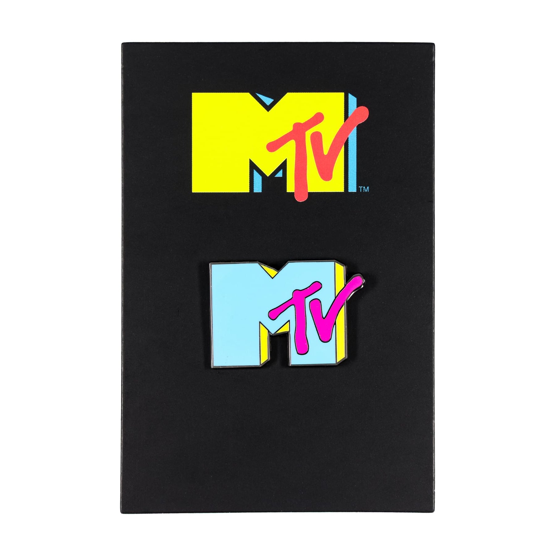 MTV Blue Logo Enamel Pin