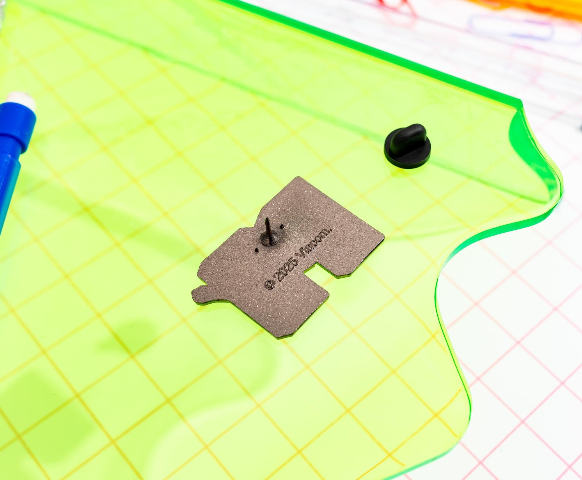 MTV Blue Logo Enamel Pin