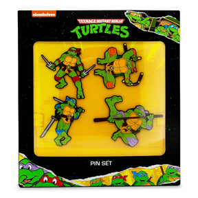 Teenage Mutant Ninja Turtles 4-Piece Enamel Pin Set