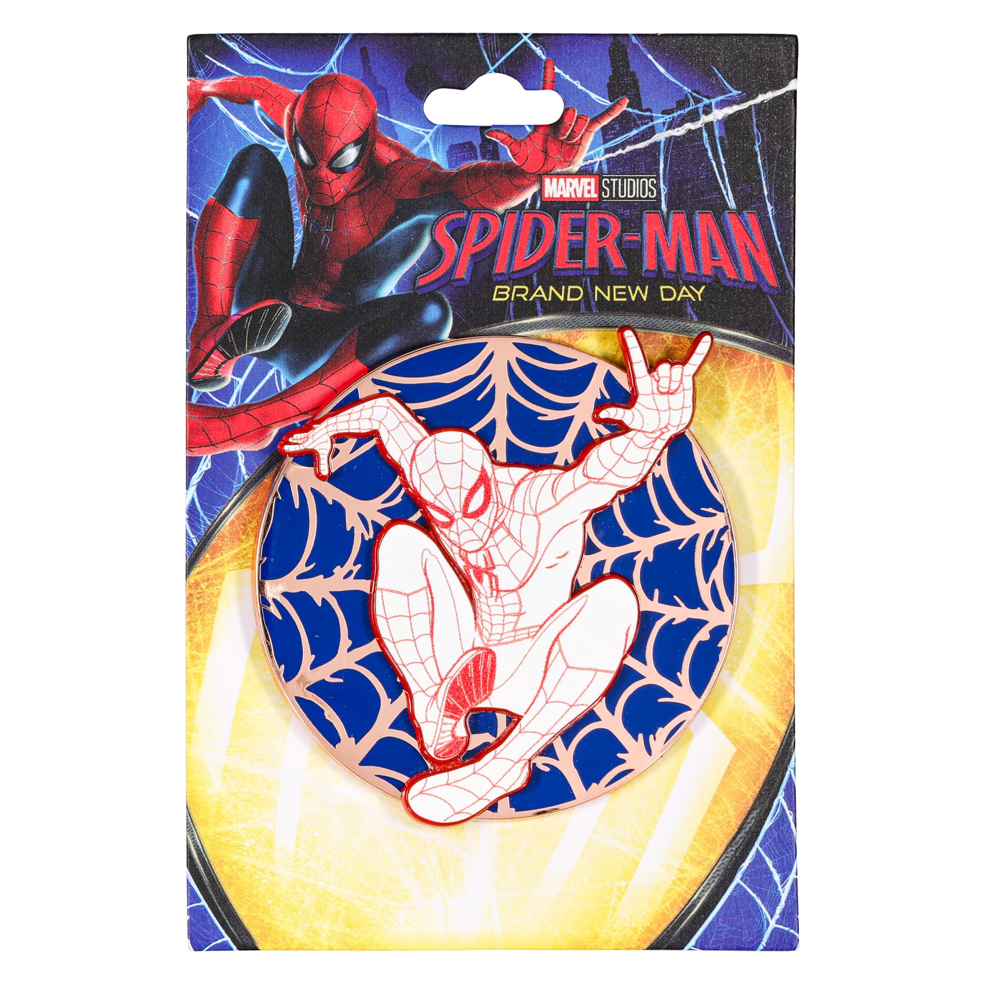 Marvel Studios Spider-Man: Brand New Day 2.5-Inch Large Round Enamel Pin