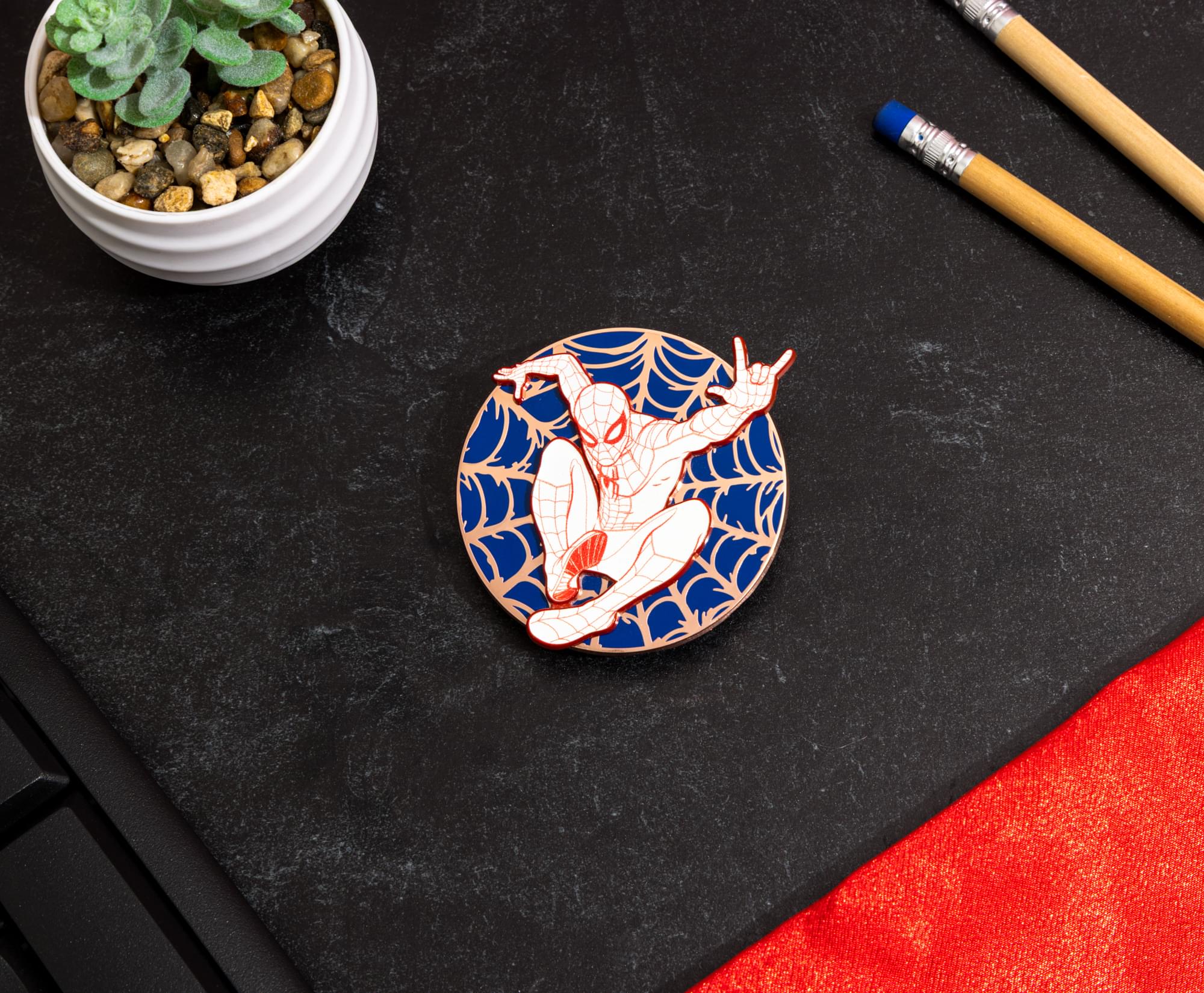 Marvel Studios Spider-Man: Brand New Day 2.5-Inch Large Round Enamel Pin