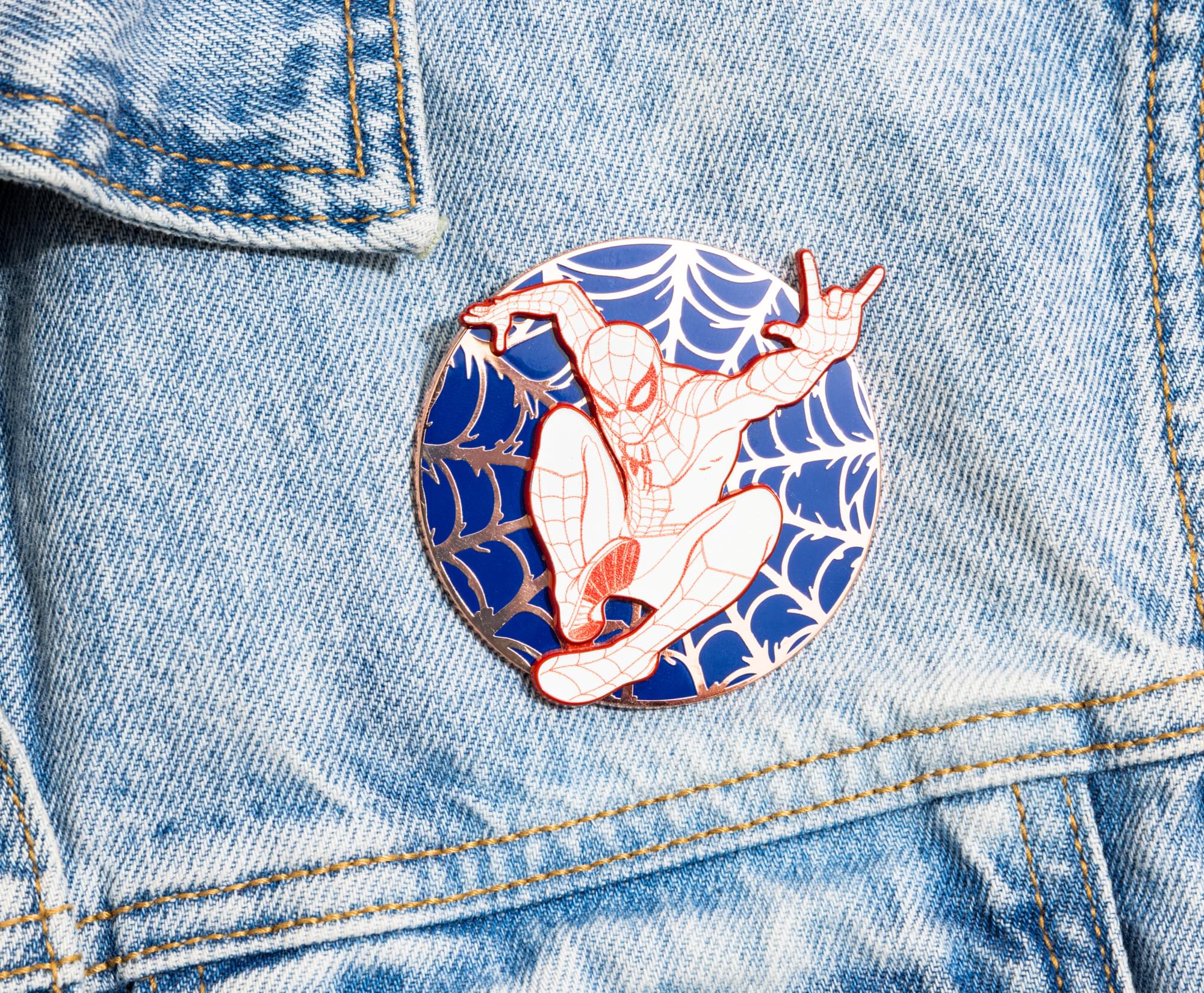 Marvel Studios Spider-Man: Brand New Day 2.5-Inch Large Round Enamel Pin