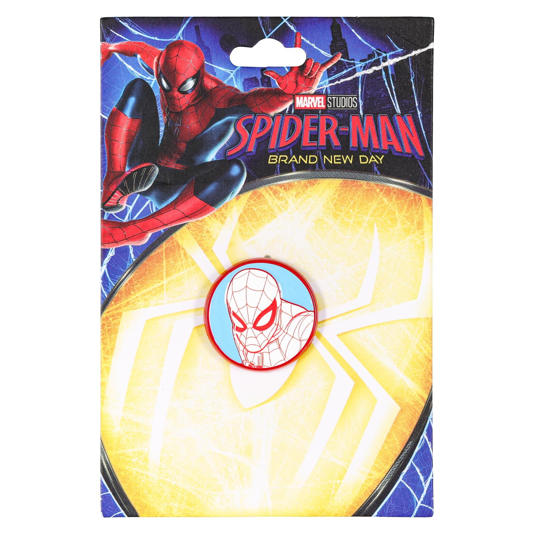 Marvel Studios Spider-Man: Brand New Day Round Enamel Pin