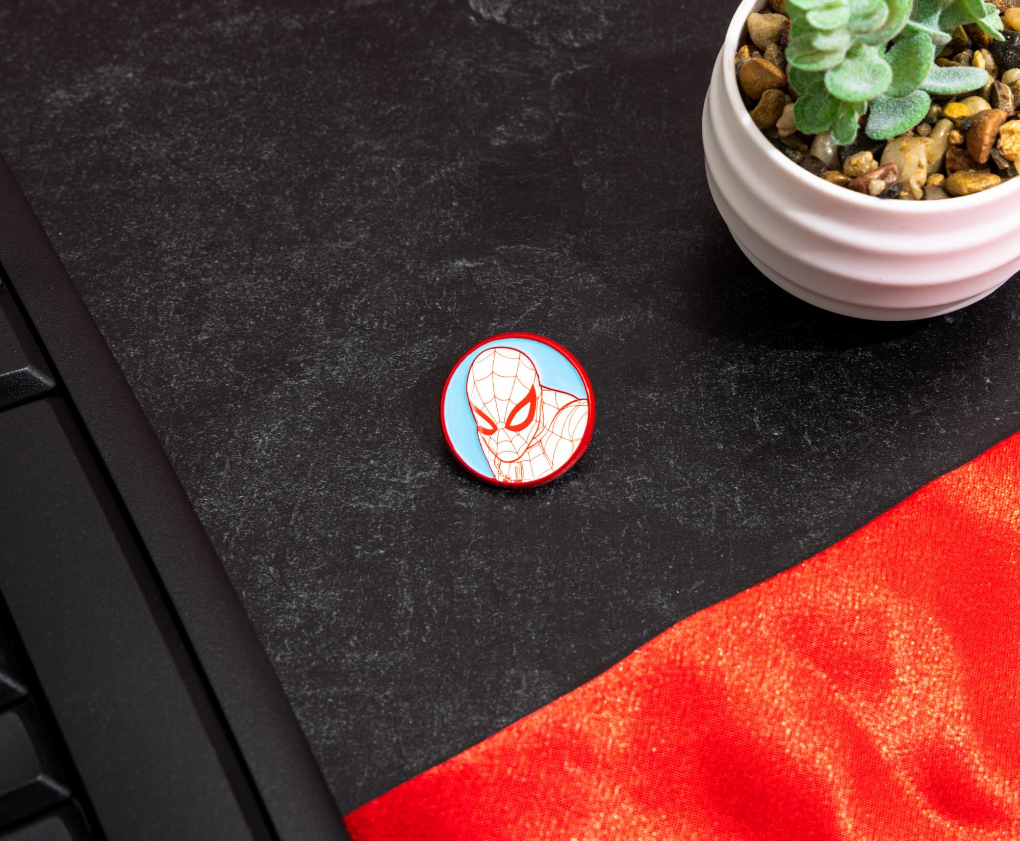 Marvel Studios Spider-Man: Brand New Day Round Enamel Pin