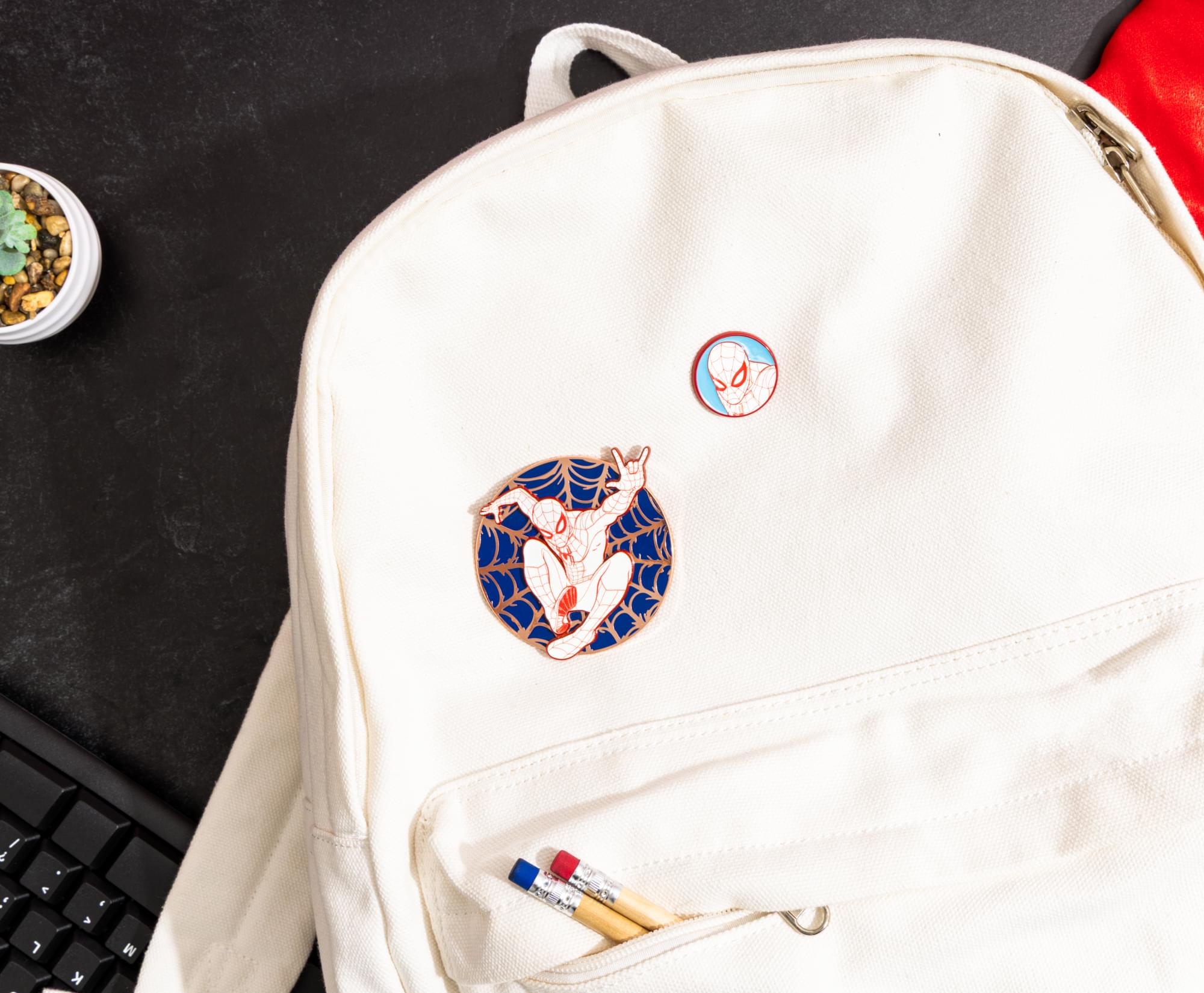 Marvel Studios Spider-Man: Brand New Day Round Enamel Pin