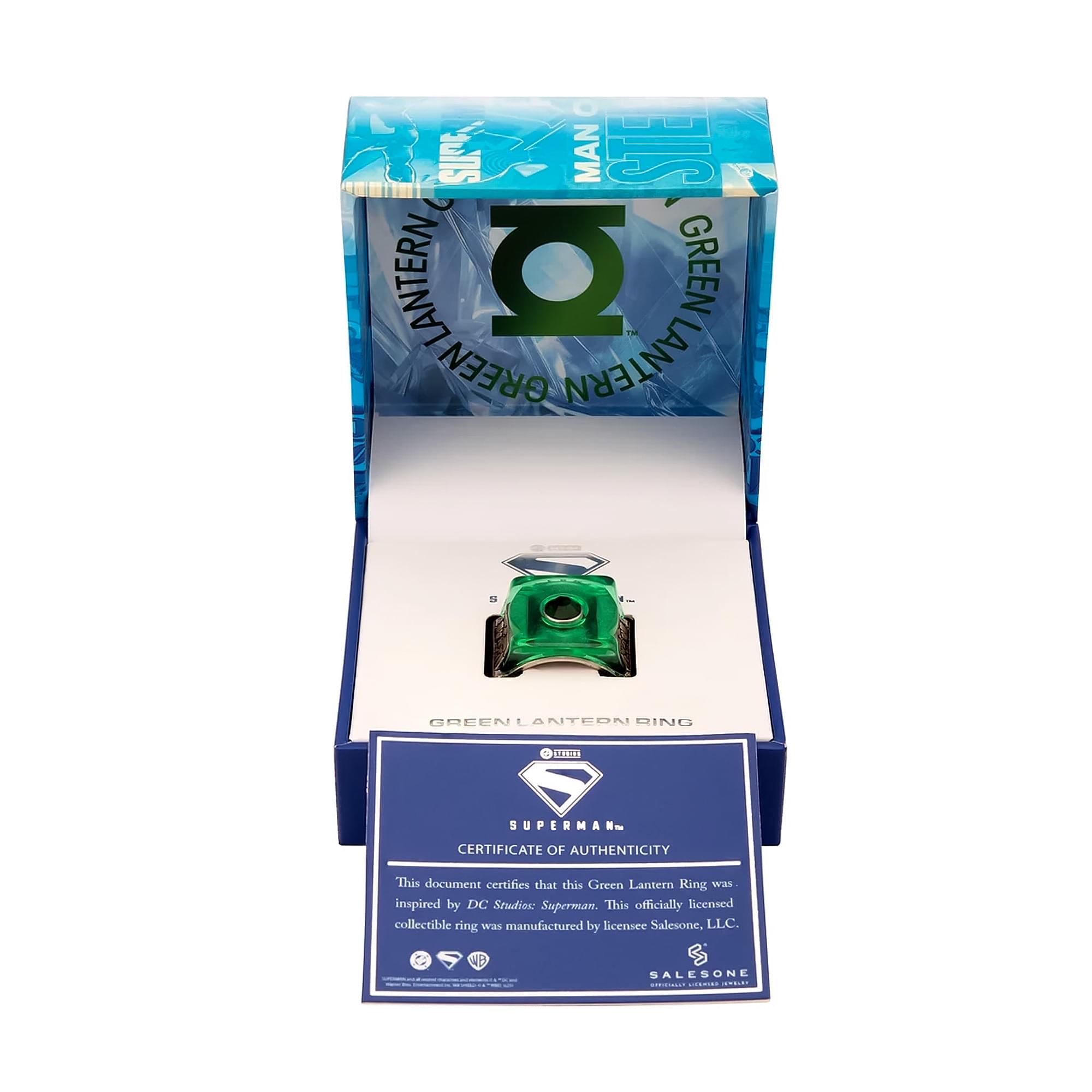 DC Comics Superman Movie Green Lantern Ring