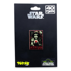 Star Wars: Return Of The Jedi 40th The Emperor Enamel Pin | SWC 2023 Exclusive