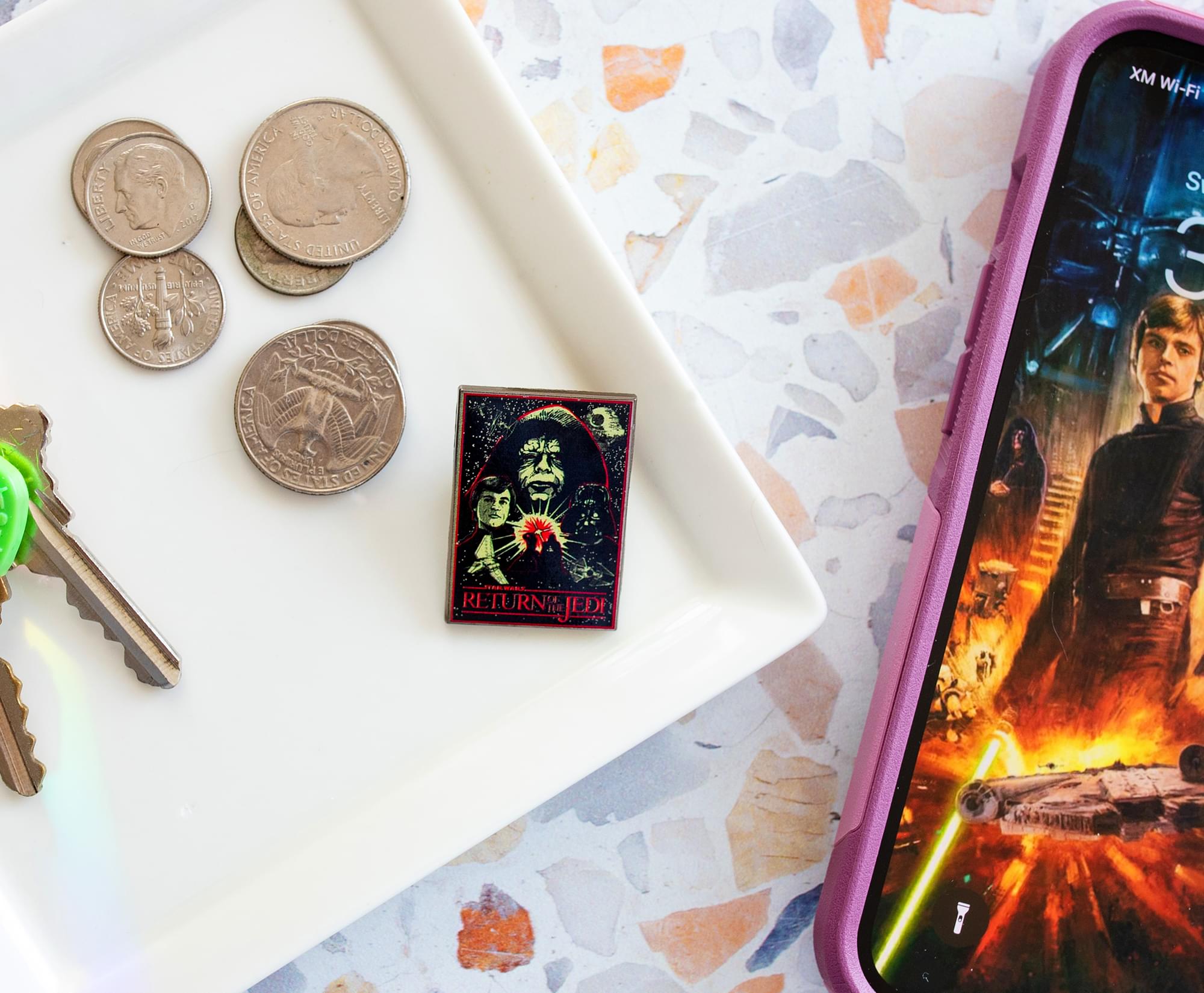 Star Wars: Return Of The Jedi 40th The Emperor Enamel Pin | SWC 2023 Exclusive