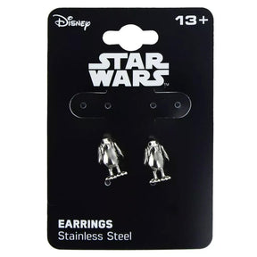 Star Wars: The Last Jedi Porg 3D Stainless Steel Stud Earrings
