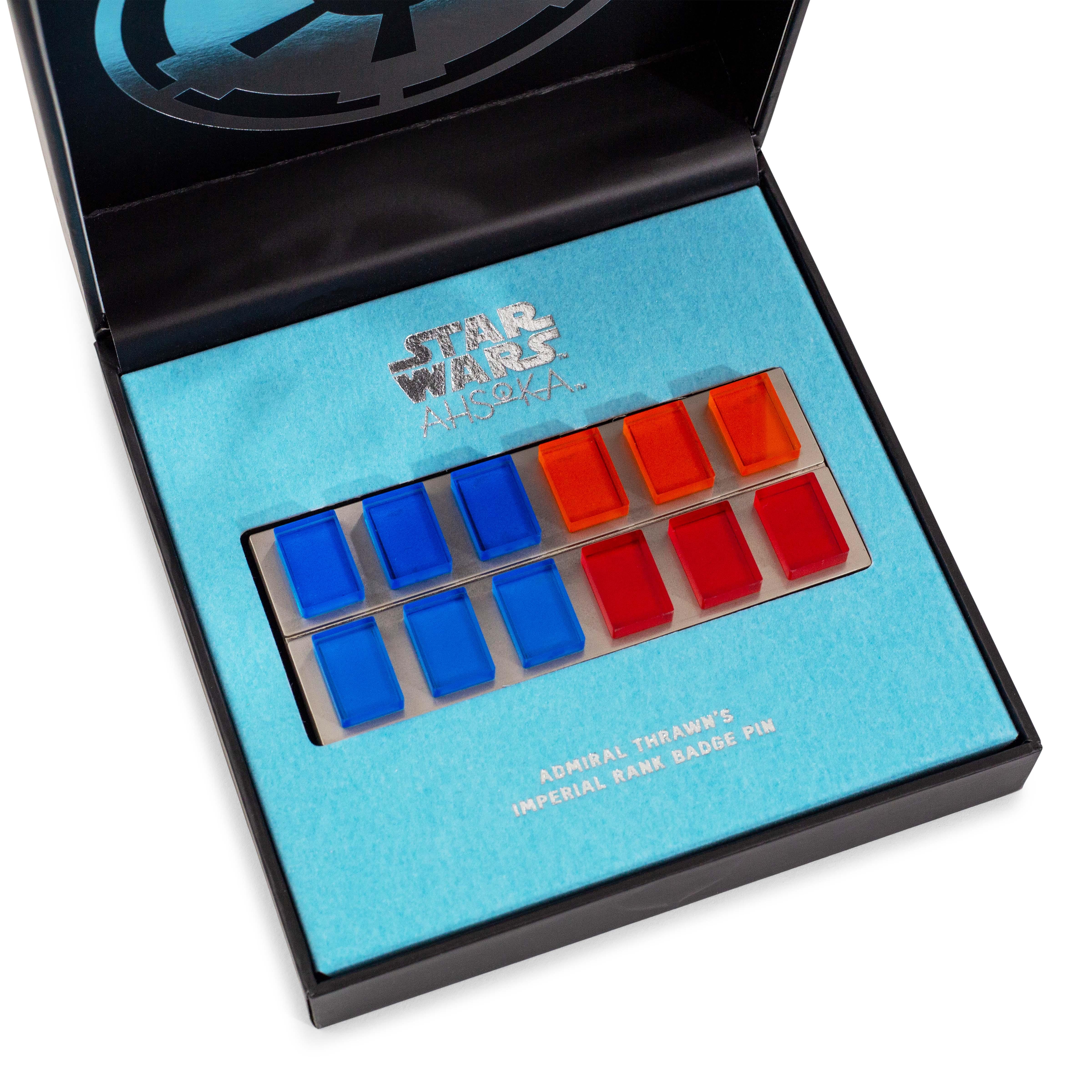Star Wars: Ahsoka Grand Admiral Thrawn Imperial Rank Badge Replica Pin
