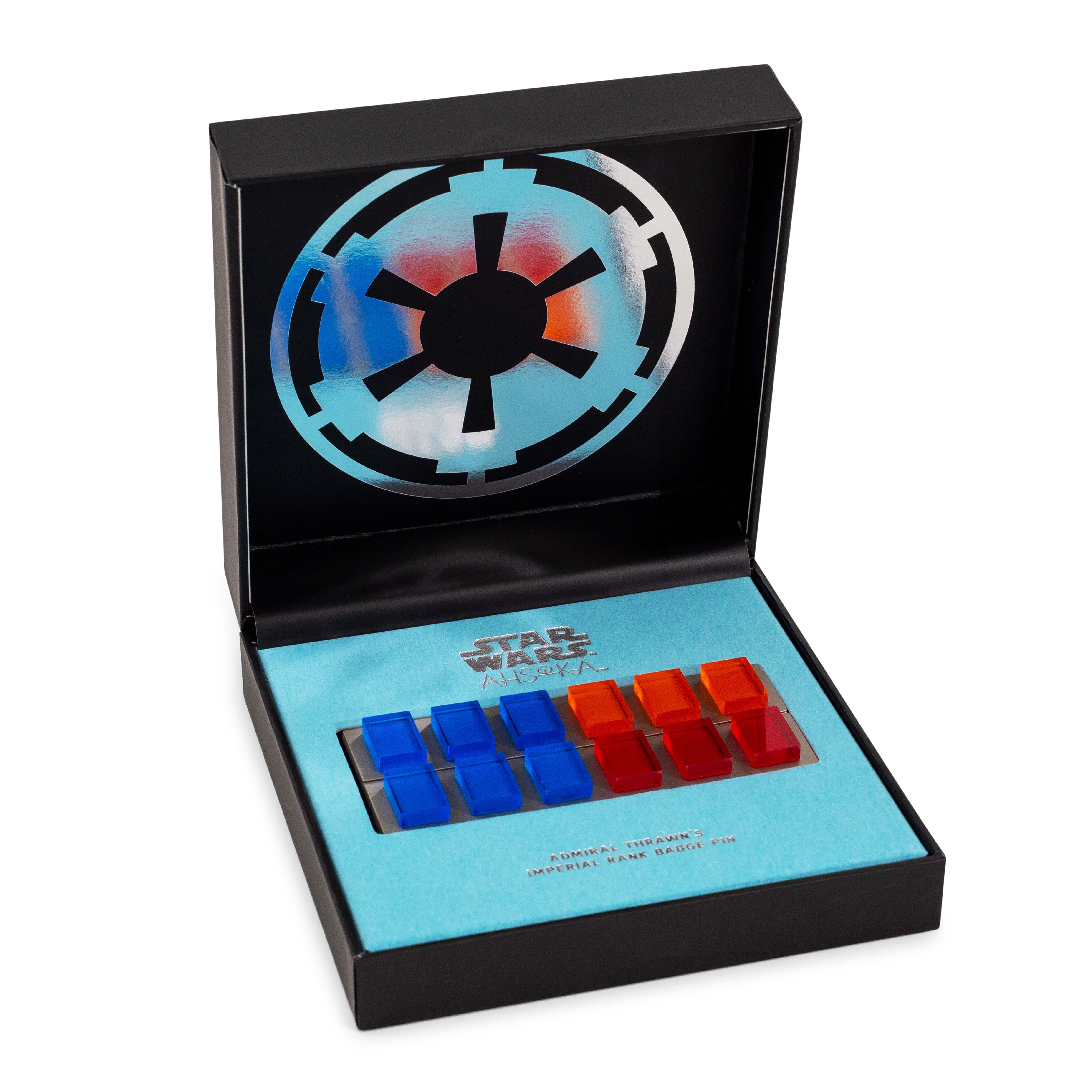 Star Wars: Ahsoka Grand Admiral Thrawn Imperial Rank Badge Replica Pin