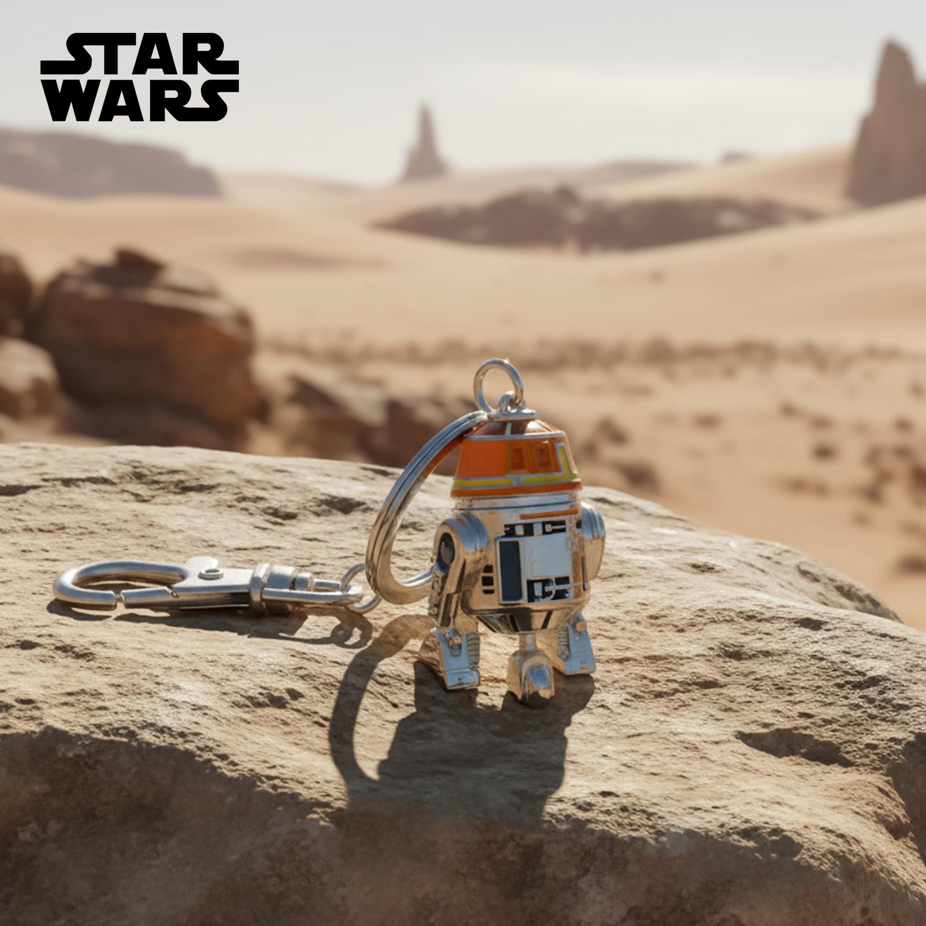 Star Wars: Ashoka Chopper Enamel Pendant Keychain