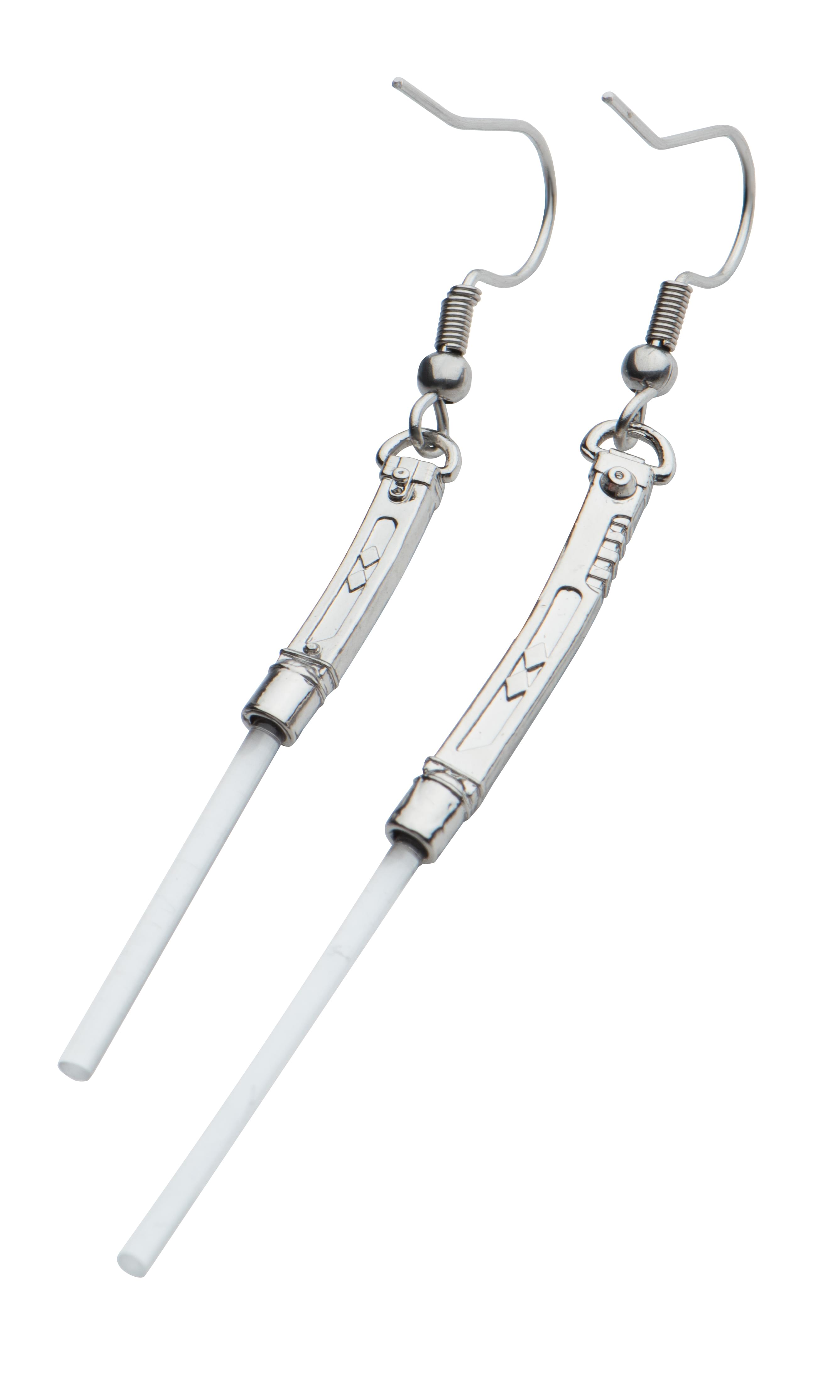 Star Wars Ahsoka Tano Lightsaber Earrings