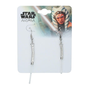 Star Wars Ahsoka Tano Lightsaber Earrings