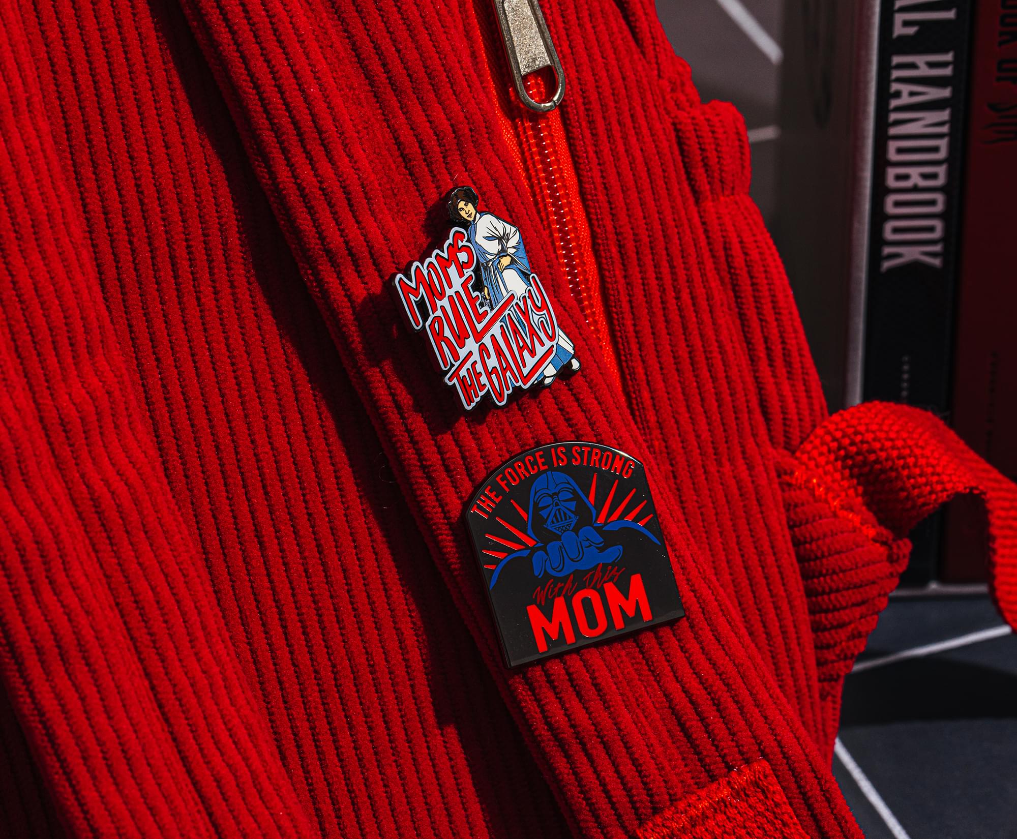 Star Wars Princess Leia "Moms Rule The Galaxy" Enamel Pin
