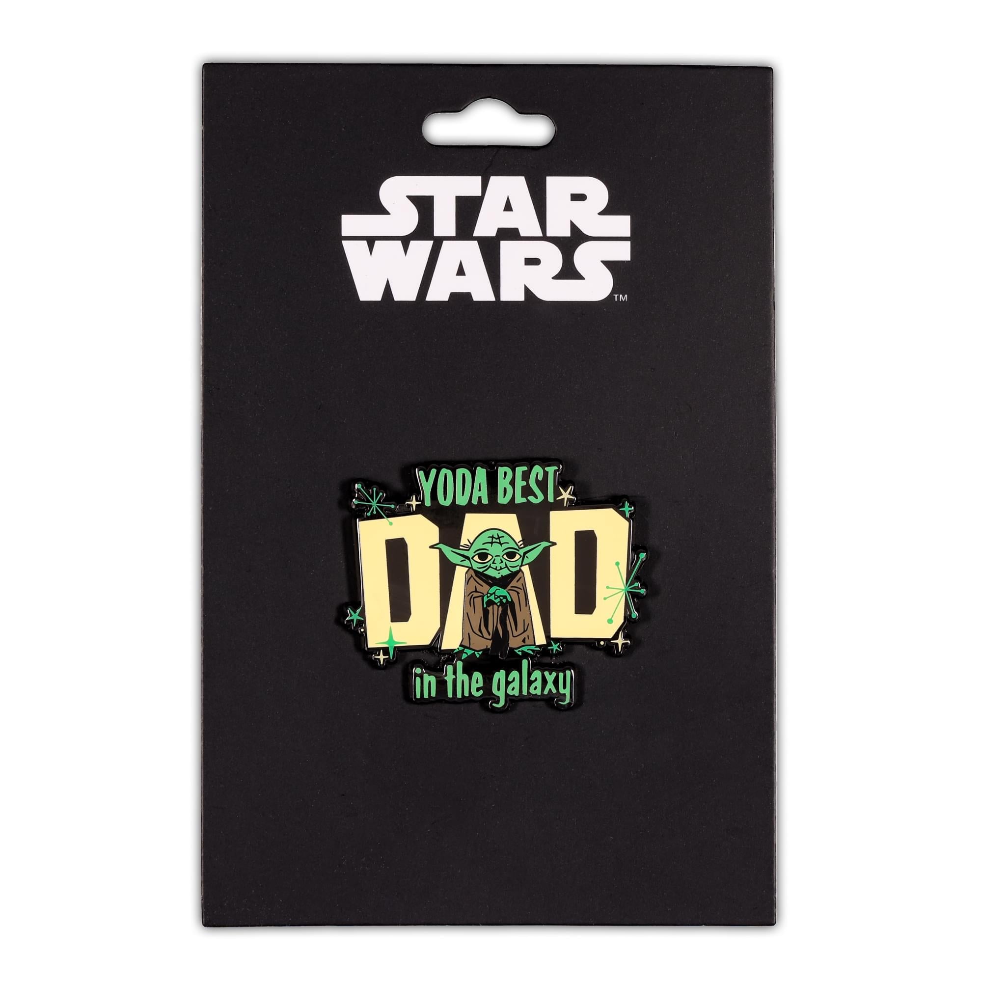 Star Wars "Yoda Best Dad In The Galaxy" Father's Day Enamel Pin