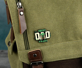 Star Wars "Yoda Best Dad In The Galaxy" Father's Day Enamel Pin