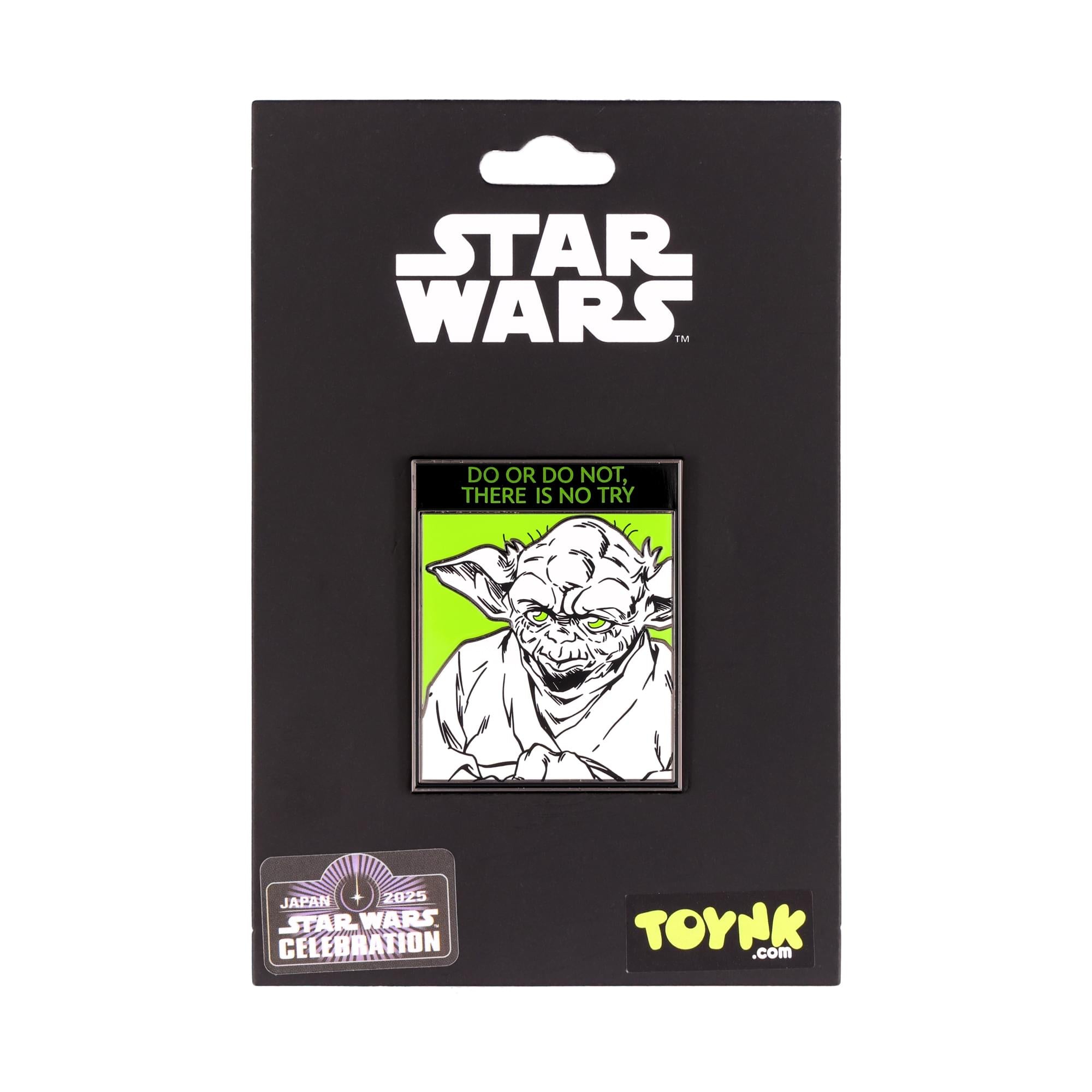 Star Wars Yoda English Enamel Pin | SWC 2025 Exclusive