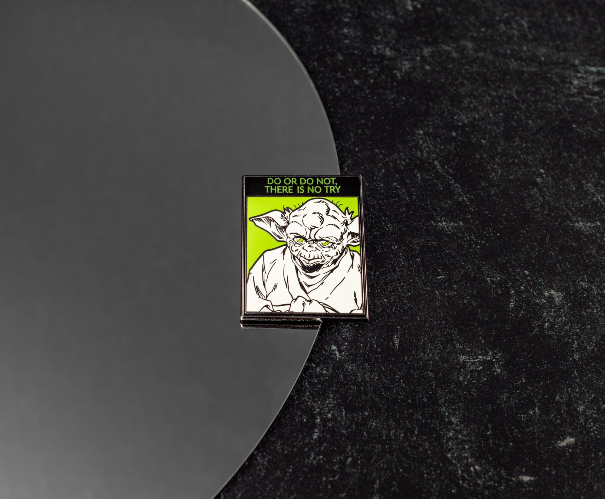 Star Wars Yoda English Enamel Pin | SWC 2025 Exclusive
