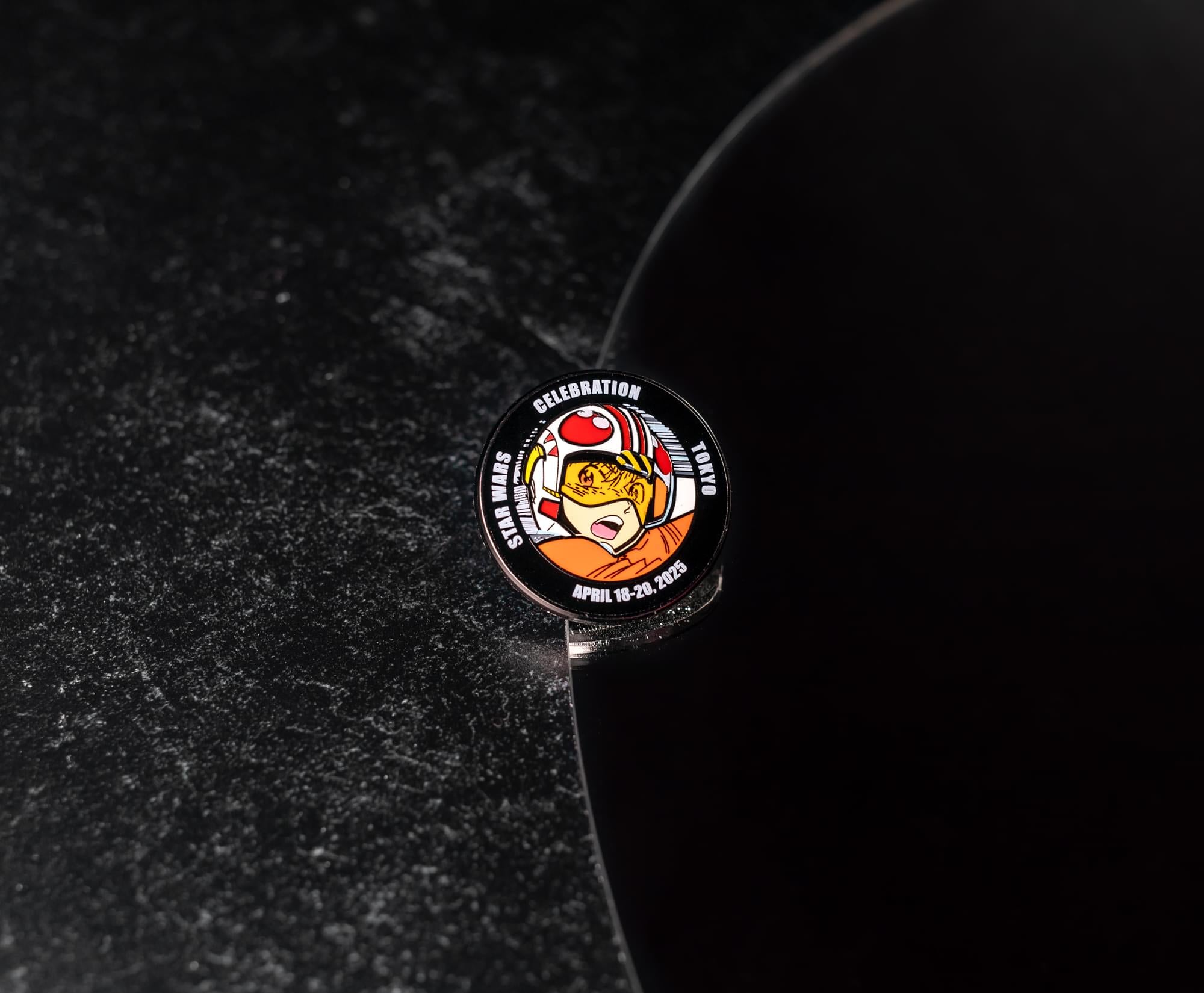 Star Wars Luke Skywalker English Enamel Pin | SWC 2025 Exclusive