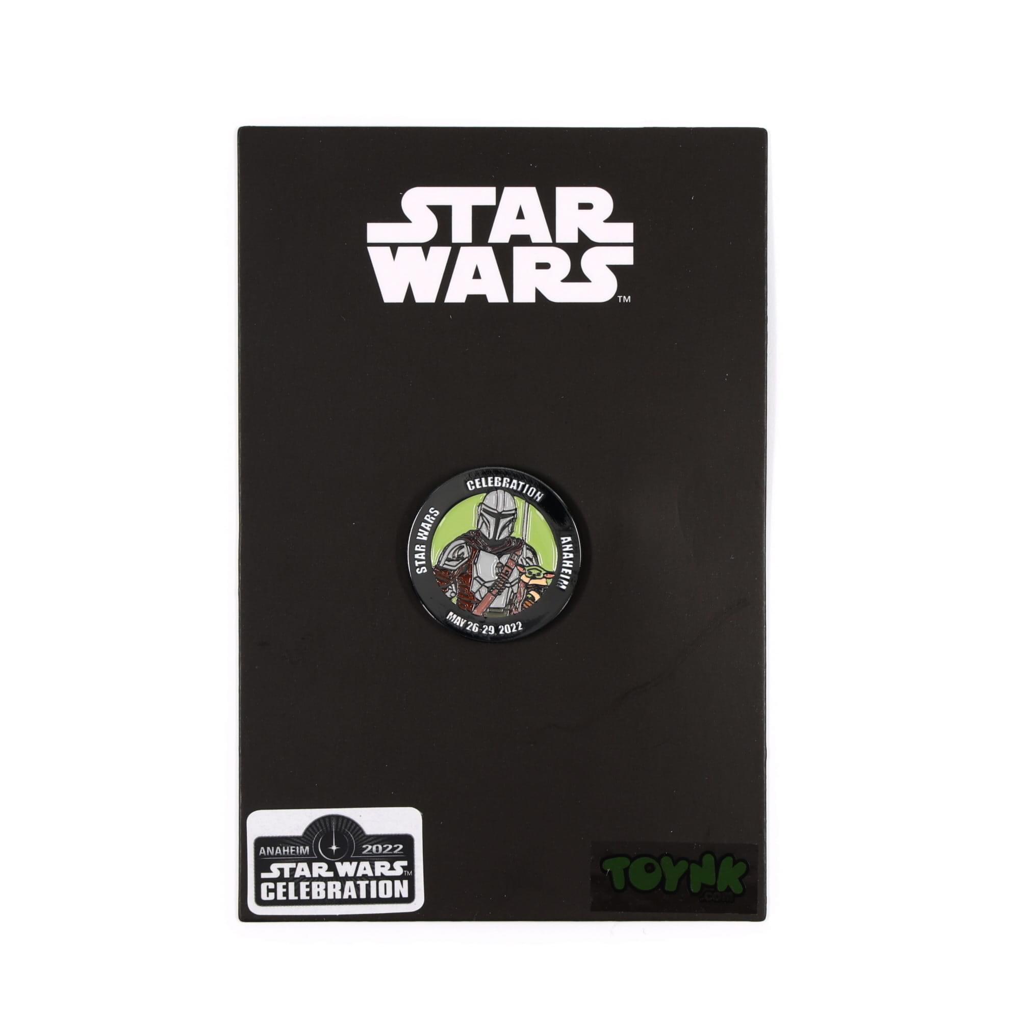 Star Wars: The Mandalorian Din Djarin and Grogu Enamel Pin | SWC 2022 Exclusive