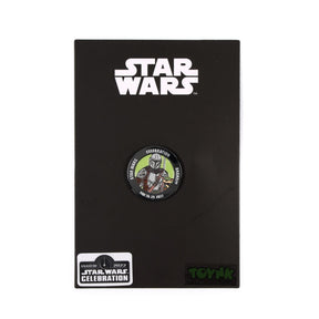 Star Wars: The Mandalorian Din Djarin and Grogu Enamel Pin | SWC 2022 Exclusive